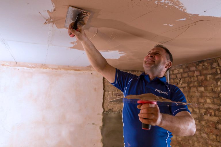 professional plasterer